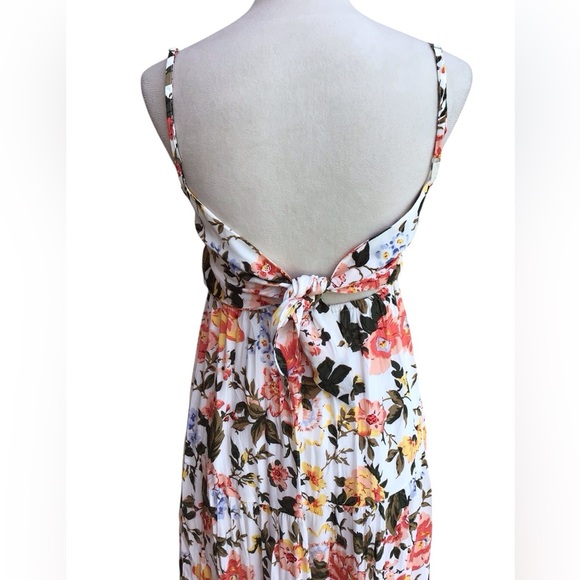 Faithful The Brand Corvina Midi Dress Teatro Floral Print NEW - Picture 7 of 11